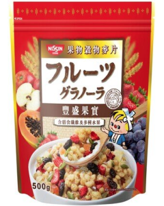 日清豐盛果實穀物麥片500g