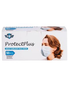 香港消毒皇 - PROTECTPLUS 成人口罩 50 個