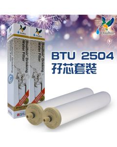 Doulton 孖裝濾芯 BTU 2504  (孖裝)