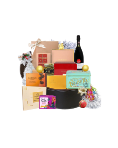 [預購] 聖誕豪華美酒美食禮物籃