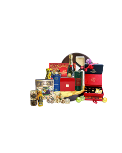 [預購] 聖誕豪華經典美酒朱古力禮物籃 