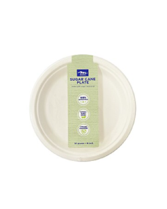 Party Goodlife - 9吋甘蔗漿碟 10隻裝