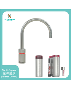 Quooker Nordic (一體式單水龍頭) + PRO3 滾水水箱 + CUBE 凍水罐