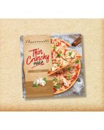 PASSIONAT蕃茄蘑菇芝士香脆薄批披薩 10吋