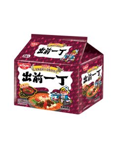 出前一丁 - 北海道小麥粉麻辣鍋味即食麵 100克x5包裝