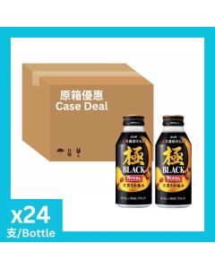 Asahi - 極黑咖啡 400克x24件裝