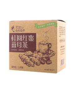 自然足跡 - 桂圓紅棗黑糖薑母茶 160克