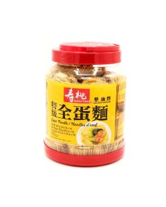 壽桃牌 - 桶裝特級全蛋幼麵 828克