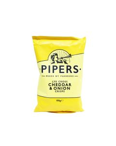 Pipers Crisps - 車打芝士洋蔥味薯片 150克