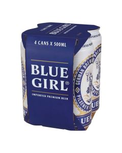 Blue Girl - King Can Beer 500mlx4pcs