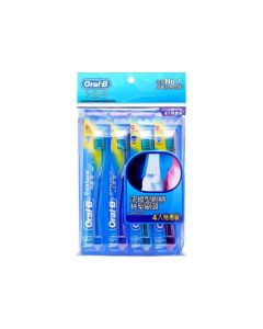 Oral-B - 流線型軟毛牙刷40號 4支裝