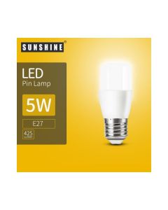 陽光 - LPINB-5E27D LED 5W球棒燈 E27(白光) 1件