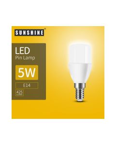 陽光 - LPINB-5E14D LED 5W球棒燈 E14(白光) 1件