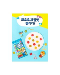 Pororo -  3色水果味果凍軟糖 53克