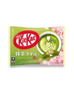 Kitkat -  抹茶鲜奶味朱古力家庭装 116克