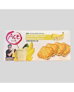 ACE - 香蕉奶昔味夾心餅 8件裝