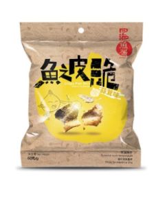 四海蒜香味炸魚皮  60G
