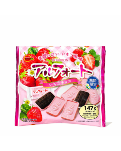 百邦 Alfort 櫔木特產草莓朱古力餅乾 136G