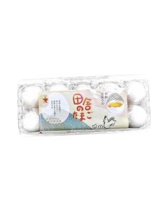 Japanese Farmhouse White Egg 10pcs