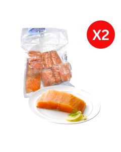 Alaska Wild Coho Salmon Steak 400gx2pcs