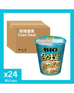 日清 - 合味道大杯麵海鮮味 100克x24件裝