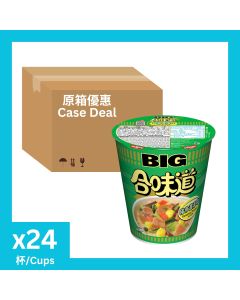 日清 - 合味道大杯麵豬骨濃湯味 107克x24件裝