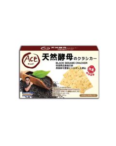 ACE  - 天然酵母特濃黑芝麻梳打餅 30克x8件