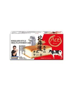 Ace - 北海道風味牛乳味方形蛋糕4個裝 140克