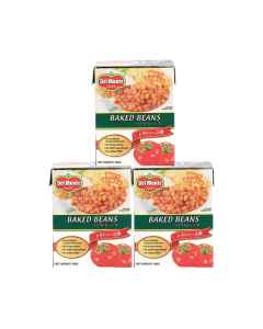 Del Monte - Baked Beans 3In1 Pack 190Gx3Boxs