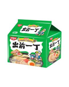 出前一丁 - 北海道小麥粉豬骨味即食麵 100克x5包裝