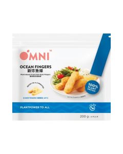 Omnifoods - 急冻纯植物肉新鱼手指 200克