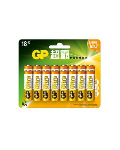 GP - 特強鹼性電池2A 18粒裝