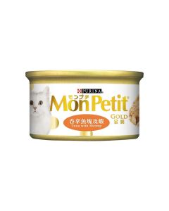 Mon Petit - 金裝吞拿魚及蝦肉凍 85克