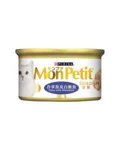 Mon Petit - 金装吞拿鱼及白饭鱼 85克