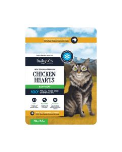 Bailey+Co - Premium Chicken Heart Treat (For Cat) 70g