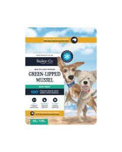 Bailey+Co - Premium Green Lipped Mussel (For Dog) 50g