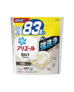 P&G - Ariel Bio強效洗淨除臭洗衣膠球超特大補充包 83粒裝