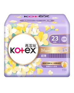 KOTEX BLOSSOM SPA小蒼蘭超薄日用衛生巾23CM 11片