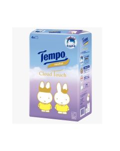 TEMPO X MIFFY 雲絨4層天然無香袋裝面紙-4包裝