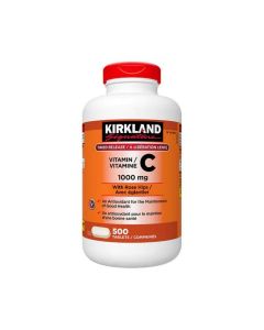 Kirkland - 高效能定時釋放維他命C 1000毫克 500粒裝