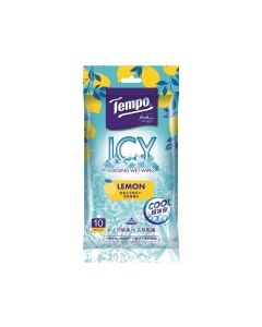 Tempo - Cooling Wet Wipes (Honey Lemon) 10pcs