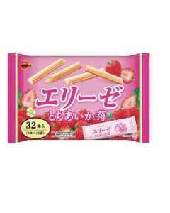 Bourbon Elise 草莓夹心餅乾條 32入