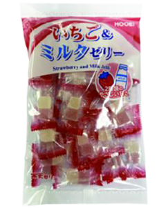 HOEI 草莓牛奶啫喱糖 220G