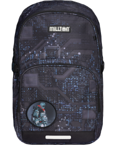 Millton ML-60 30L護脊減重書包 << Black Army >>