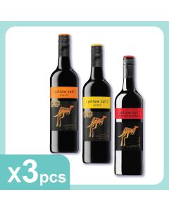 Yellow Tail 3支裝系列 (Shiraz + Merlot + Carbernet Sauvignon) 750毫升