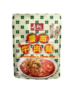 壽桃番茄牛肉麵