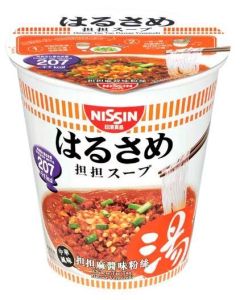 日清春雨中華担担麻醬味粉絲杯61G