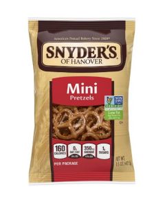 SNYDER'S OF HANOVE 迷你鹽味蝴蝶脆餅1.5安士