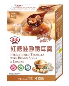 多多即沖紅糖桂圓銀耳羹 (15克x4個裝)