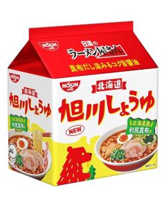 日清 - 旭川醬油拉麵 (5包裝)